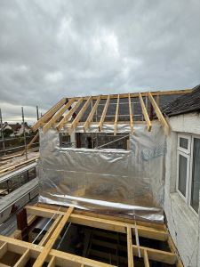 This Two-Storey Extension Project, Currently Under Construction by J&T Joiners