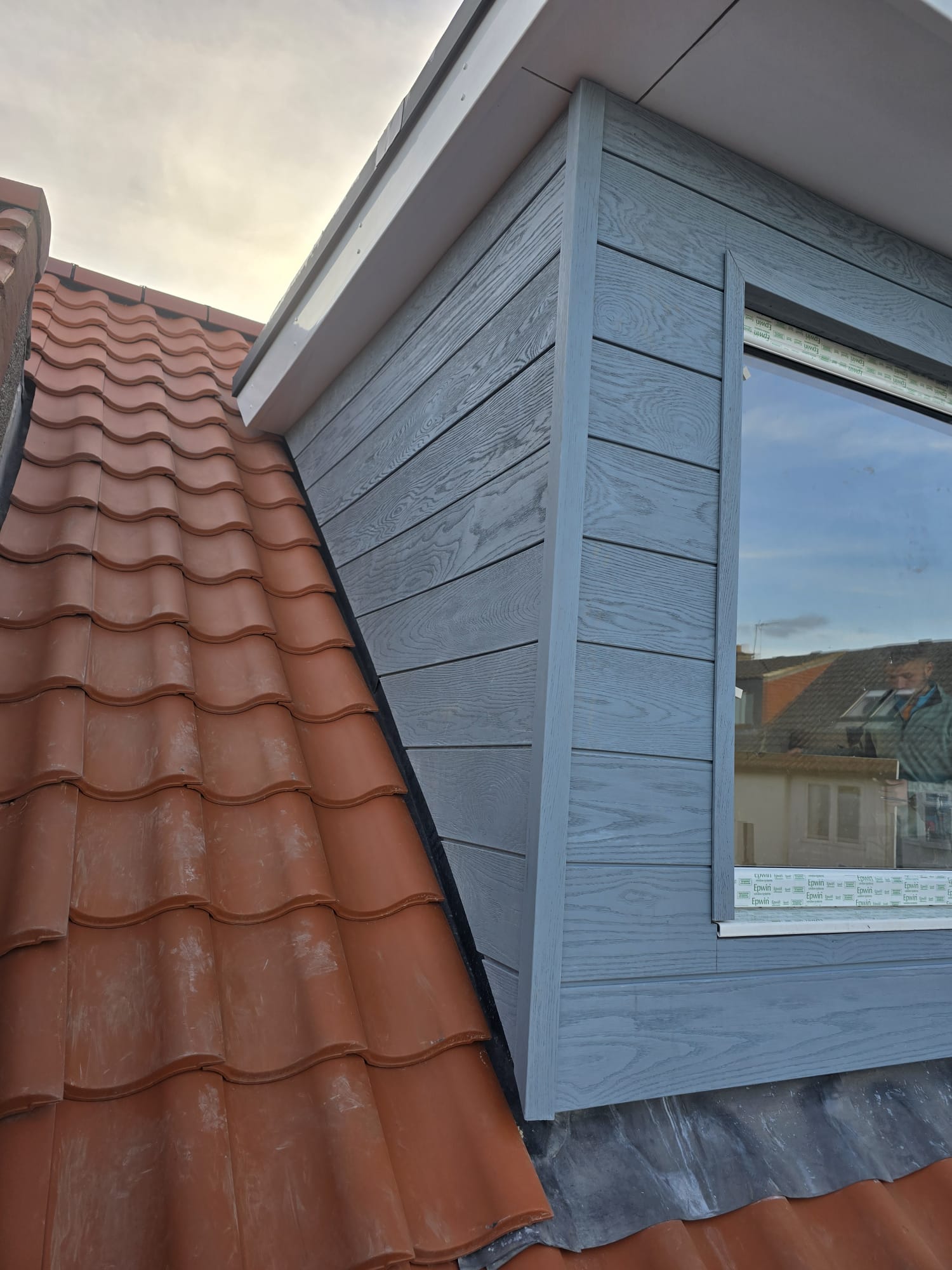 Attic Conversion with Dormers on either side of the Building currently under Construction